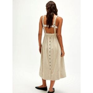 Free People The Other Side Corduroy Midi Dress